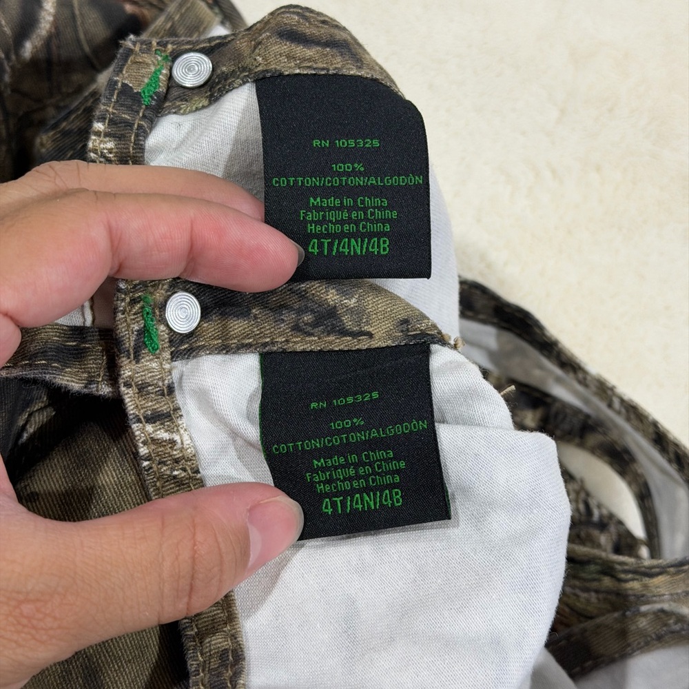 John Deere Camo Kids Overalls - Picture 8 of 8
